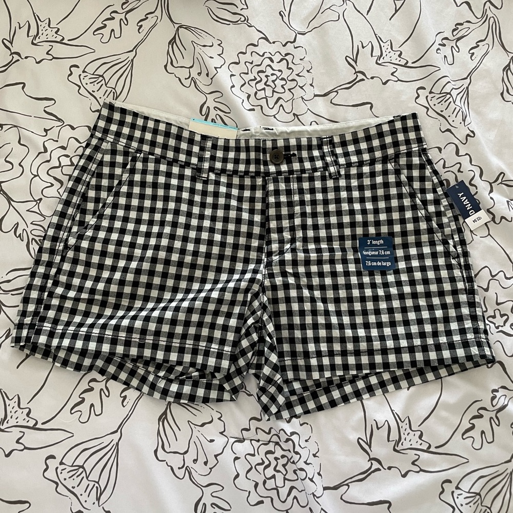 Old Navy checkered shorts